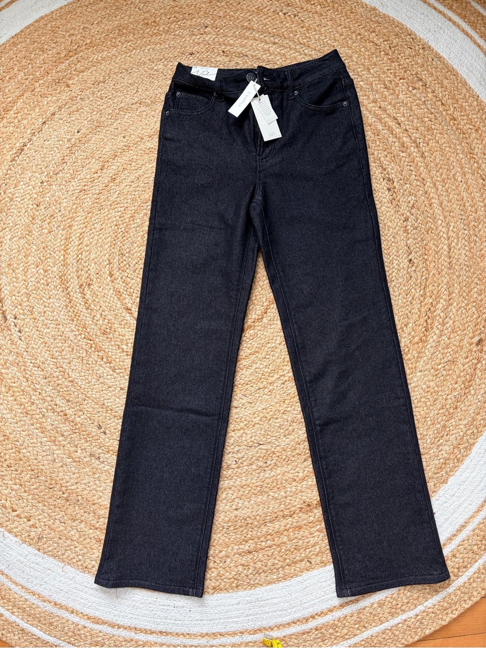 Z Supply Straight Leg Jeans in Black